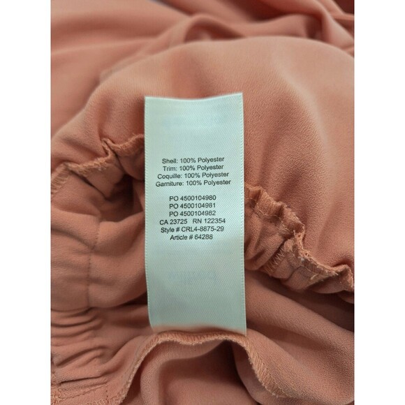 Aritzia Wilfred Fleurette‎ Ruffle Sleeve Jumpsuit Cropped Wide Leg size M - Picture 12 of 12